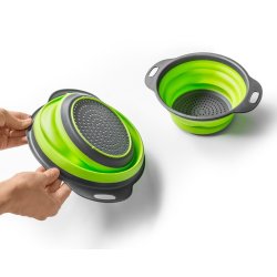 Sist - Sammenfoldelige Skle I Silikone