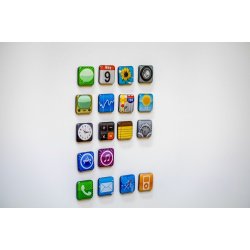 Kleskabsmagneter - App Logoer Til Kleskabet