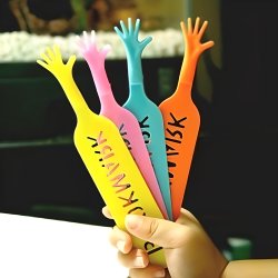 Bogmrke "Hjlp mig" 4 stk.