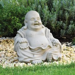 Buddha i gr - Magnesia 35 x 32 cm