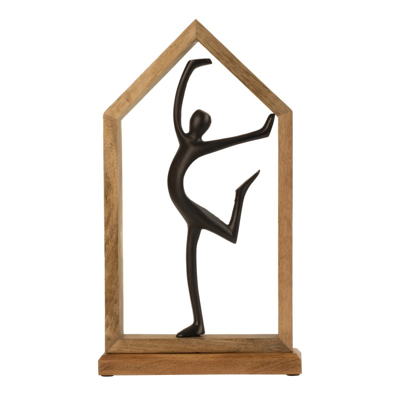 Dansende Kvindefigur I Trramme