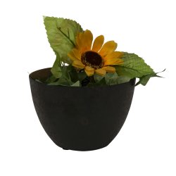 Dekorativ Metal Skl - 14.5 cm