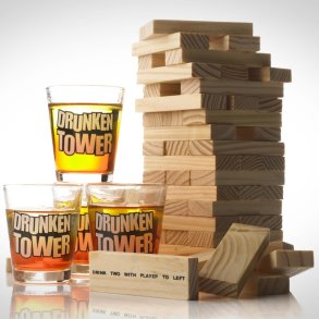 Drunken Tower - Jenga Drukspil