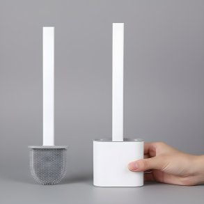 Hvid Toiletb�rste Silikone