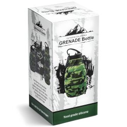 Foldbar Granat Flaske