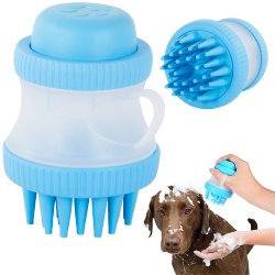 Badebrste Til Hunde Med Sbedispenser