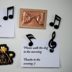 Kleskabsmagneter Til Musikeren