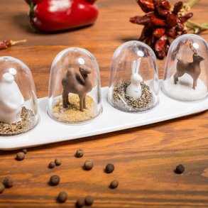 Krydderi Container Med Dyr