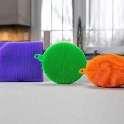 Rengringssvamp Silikone 3 stk.