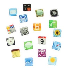 Kleskabsmagneter - App Logoer Til Kleskabet