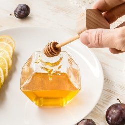 Honningkrukke Med Trske