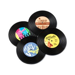 Glasbrikker - Retro Vinylplader