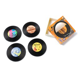 Glasbrikker - Retro Vinylplader