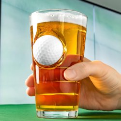 Golfglas med Fanget Bold