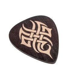 Glasbrikker I Form af Guitar Plektre