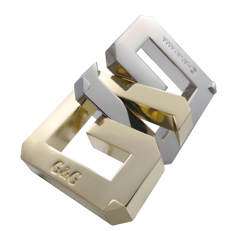 Hanayama Huzzle Cast G&G - 3/6