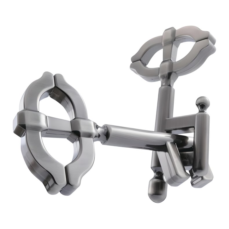 Hanayama Huzzle Cast Key II - 2/6