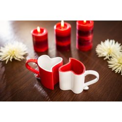 Romantiske Hjerteformede Krus