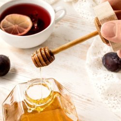 Honningkrukke Med Trske