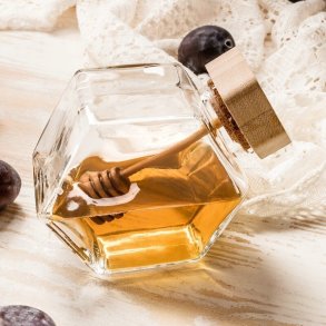 Honningkrukke Med Trske