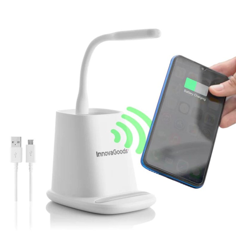 Trdls Opladerstation med Arrangr og Lampe