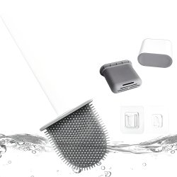 Hvid Toiletb�rste Silikone