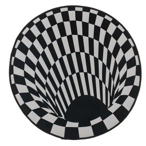 Illusions-dekorationstppe 60 cm