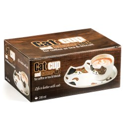 Kattekop Med Underkop og Teske