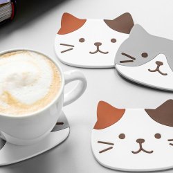 Glasbrikker - Kattehoveder