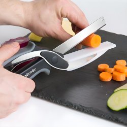 Kniv-saks Med Mini Skrebrt