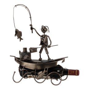 Metal Vinholder - Fiskeren