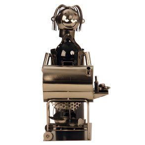 Metal Vinholder - Moderne Grillmester