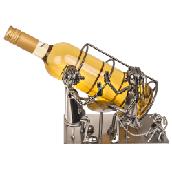 Metal Vinholder - Par der drikker vin