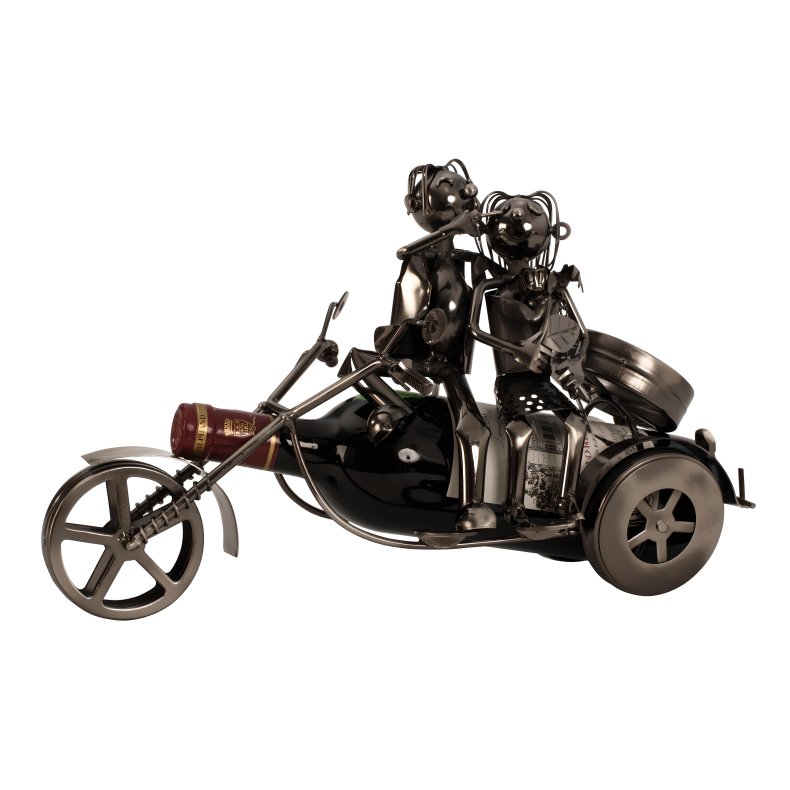 Metal Vinholder - Pegende Par p Motorcykel