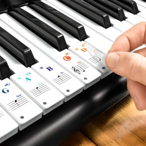 Node Klistermrker til Klaver