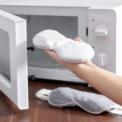 Genopvarmelig jenmaske til Afslapning