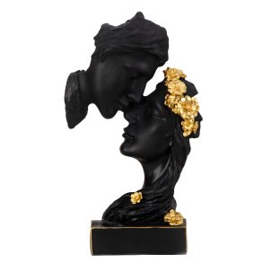 Par Skulptur med Blomster