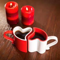 Romantiske Hjerteformede Krus