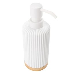 Sbedispenser I Hvid Polyresin og Tr