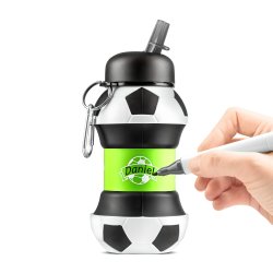 Sammenfoldelig Fodbold Vandflaske