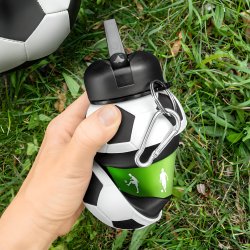 Sammenfoldelig Fodbold Vandflaske