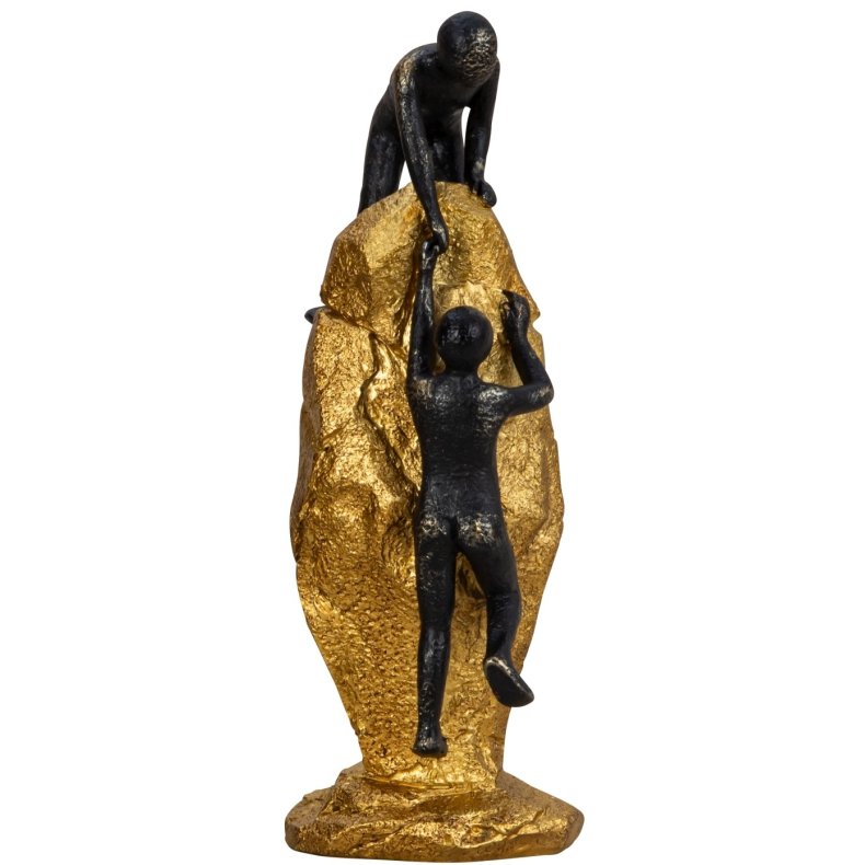 Solidaritetsfigur I Sort og Guld