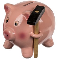 Sparegris med Hammer