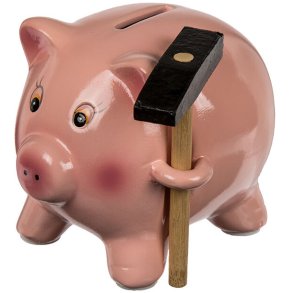 Sparegris med Hammer