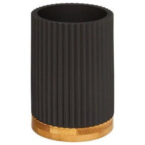 Tandbrsteholder I Sort Polyresin og Tr