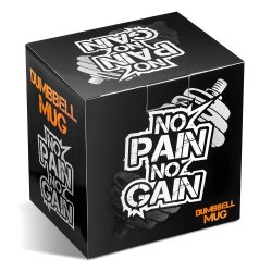 Tr�ningskrus - No Pain No Gain