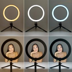 Selfie Ringlys - Tripod Til Telefonen