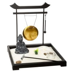 Zen Garden Med Buddha Figur
