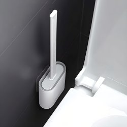 Hvid Toiletb�rste Silikone